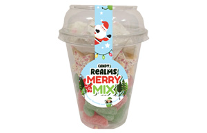 Christmas - Candy Realms Merry Mix Cups - 8x195g
