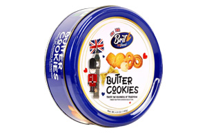 Christmas - Brit Treat Butter Cookies - 24x140g