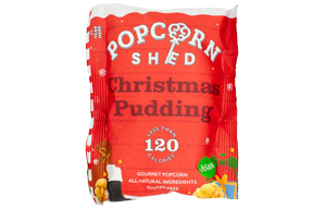 Christmas - Popcorn Shed - Christmas Pudding Popcorn - 16x24g