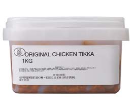 Sandwich Filler - Marinated Original Chicken Tikka - 1x1kg