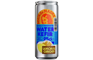 Agua De Madre - Kefir Water - Lemon & Ginger - 12x250ml