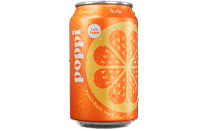 Poppi - Sparkling Soda Drink - Orange - 24x330ml