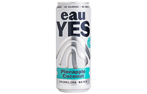 eauYES - Sparkling Mineral Water - Pineapple Coconut - 12x330ml