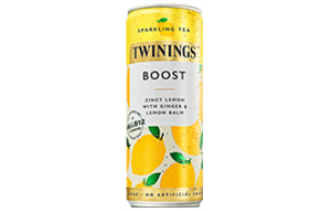 Twinings - Sparkling Tea - Lemon with Ginger & Lemon Balm - 12x250ml