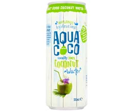Aqua Coco Cans - Natural Coconut Water - 12x310ml