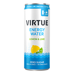 Virtue Energy Water - Lemon & Lime - 12x250ml