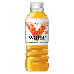 V Water - Ginger & Mango - 6x500ml