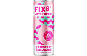 Fix8 Kombucha - Kefir Water - Raspberry Lemonade - 12x250ml