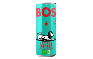 BOS - Still Rooibos Iced Tea - Lime & Ginger - 12x250ml