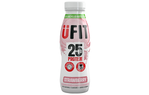 UFIT - High Protein Shake - Strawberry - 10x330ml