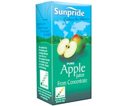 Sunpride Juices - 100% Apple - 12x1L