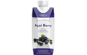 The Berry Company - Acai Berry, Raspberry & Yerba Mate - 12x330ml