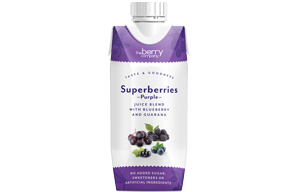 The Berry Company - Purple Superberries Blueberry & Guarana- 12x330ml