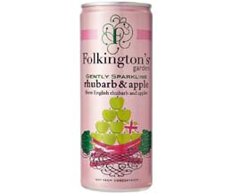 Folkingtons Cans - Rhubarb & Apple - 12x250ml