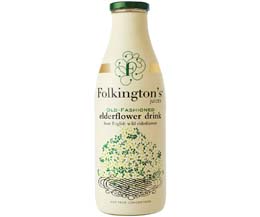 Folkingtons - 1L Elderflower - 6x1L