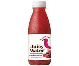 Juicy Water - Raspberry & Blackcurrant - 12x420ml