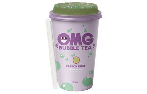 OMG Bubble Tea - Passion Fruit - 10x270ml