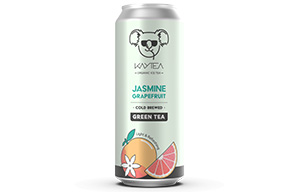 KAYTEA - Cold Brew Green Tea - Jasmine Grapefruit - 12x330ml