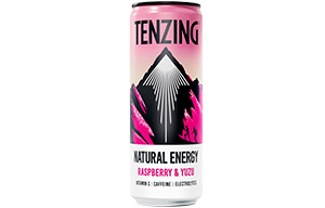 TENZING Natural Energy - Raspberry & Yuzu - 12x250ml