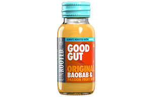 Unrooted Shot - Baobab Original - Good Gut - 12x60ml Glass