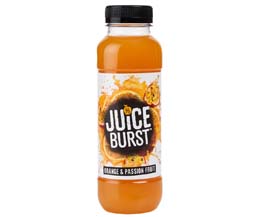 Juice Burst Juice Drink - 12x330ml - Orange & Passionfruit