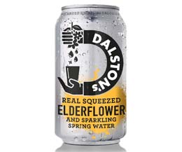 Dalston's - No Added Sugar - Light Elderflower Seltzer- 24x330ml