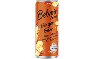 Belvoir Cans - Ginger Beer - 12x330ml