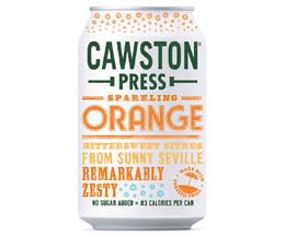 Cawston Press Cans - Sparkling Orange - 24x330ml