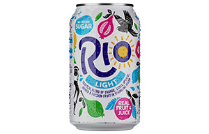 Rio Light - Tropical Sparkling Fruit Drink - 24x330ml