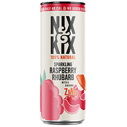 Nix&Kix Can - Raspberry & Rhubarb - 24x250ml