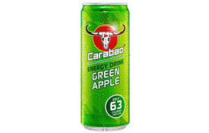 Carabao Cans - Green Apple - 12x330ml