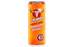 Carabao Cans - PMP - Mandarin Orange - 12x330ml