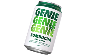 Genie Can - Kombucha Dry Apple - 24x330ml