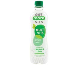 Get More Multivitamins - Sparkling Lemon & Lime - 12x500ml