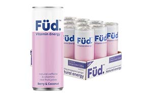 Fud Vitamin Energy - Can - Berry & Coconut - 12x250ml