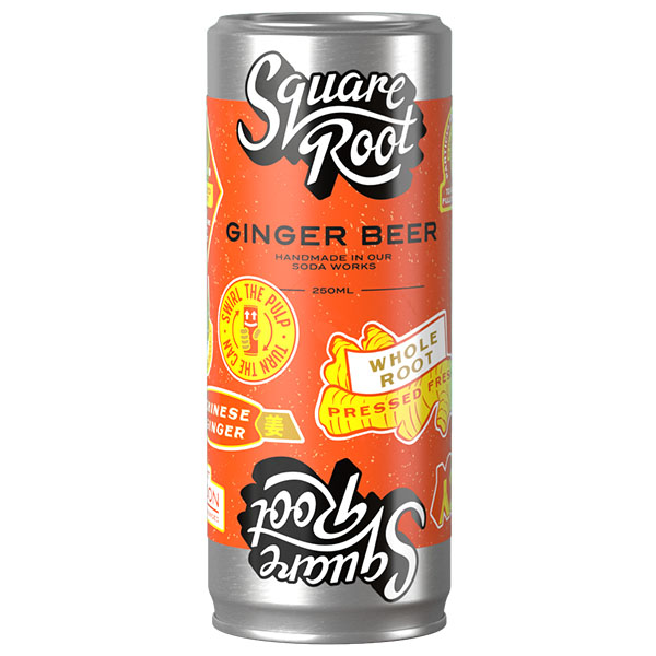 Square Root - Ginger Beer - 24x250ml