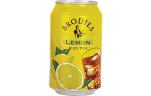 Brodies - Iced Tea - Can - Lemon - 12x330ml