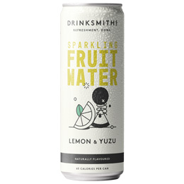 Drinksmiths - Sparkling Fruit Water - Lemon & Yuzu - 12x330ml