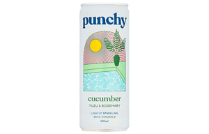 Punchy Soft Punch - Yuzu, Cucumber & Rosemary - 12x250ml