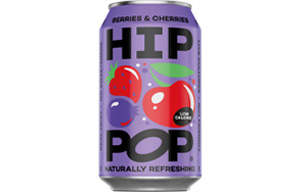 Hip Pop - Living Soda - Berries and Cherries - 12x330ml