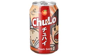 Chu-Lo - Peach Sour Can - 24x330ml