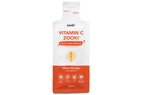 Zooki Vitamin C, Citrus Orange - 20x15ml