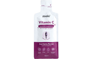 Zooki Liposomal Vitamin C - Acai Berry - 20x15ml