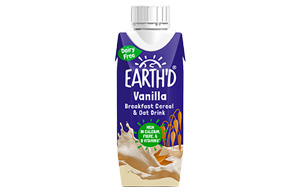 Earth'd - Cereal & Oat Milk Drink - Vanilla - 15x250ml