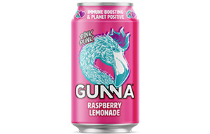 Gunna - Pink Punk - Immune Boosting Raspberry Lemonade - 24x330ml