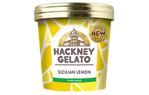 Hackney Gelato - Vegan - Sicilian Lemon Sorbetto - 12x100ml
