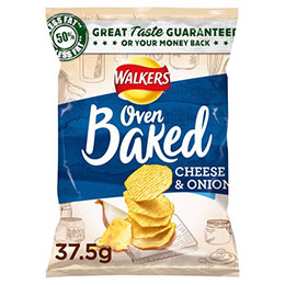 Walkers - Baked - Cheese & Onion - 32x37.5g