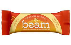 Beam - Crispy Seed Bar - Pineapple - 12x30g