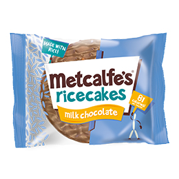Metcalfes Milk Chocolate Rice Cakes - 16x34g