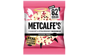 Metcalfe's Rice Cakes - Yoghurt & Strawberry - 12x34g